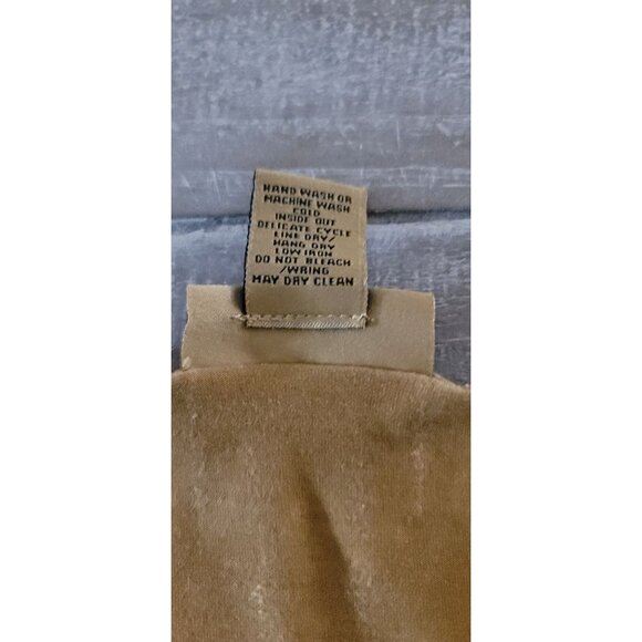 Peck & Peck Weekend Women's Floral Buttoned Top Size Medium  Tan - Picture 7 of 11